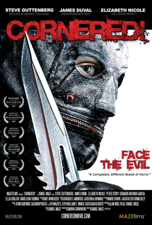 Cornered film poster